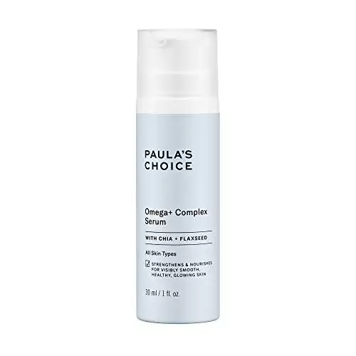 Paula s Choice Omega+ Complex Serum with Hyaluronic Acid, Fatty Acids & Ceramides, Lightweight Hydration for Fine Lines & Wrinkles and Dryness, Fragrance-Free & Paraben-Free, 1 FlR ...